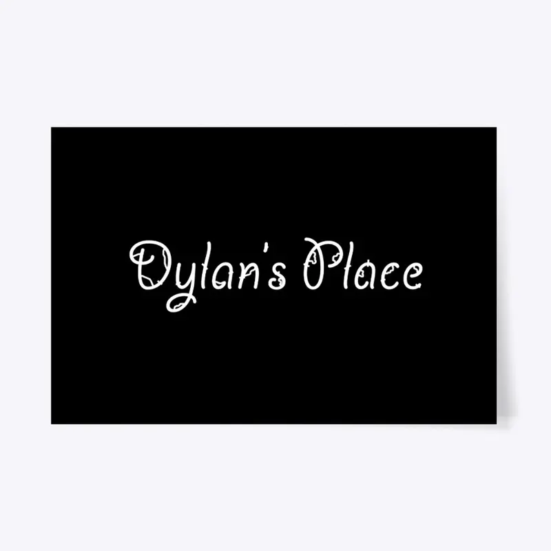 Dylan's Place White Logo